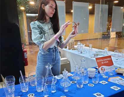 Jarras de Vida en Evento en Centro Parque con Sri Sri Ravi Rankar