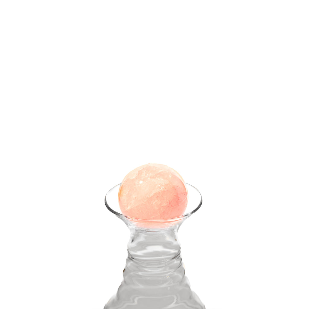 Tapa de Piedra Cuarzo Rosa para Jarras Miniverse 120 ml