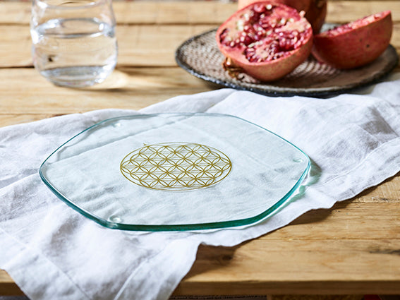 Platillo Energético Large Revitalizador de Alimentos Gold