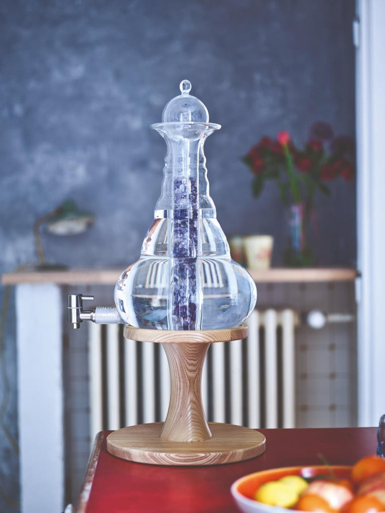 Pedestal de Madera de Fresno y base de corcho para Jarra Beauty Platinum 5 l